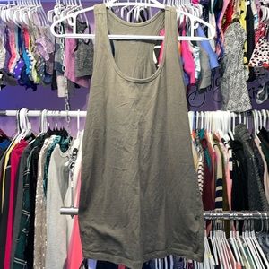 Tattoo Essentials green dark tank top size medium